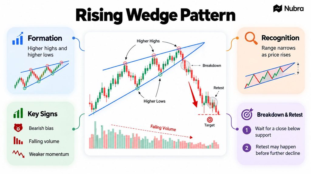 Rising Wedge Pattern